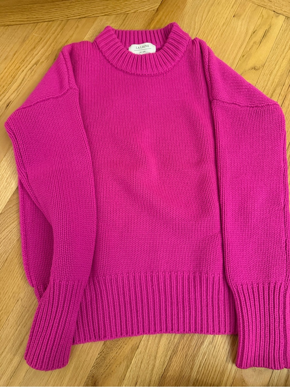 La Ligne hot pink Marin sweater